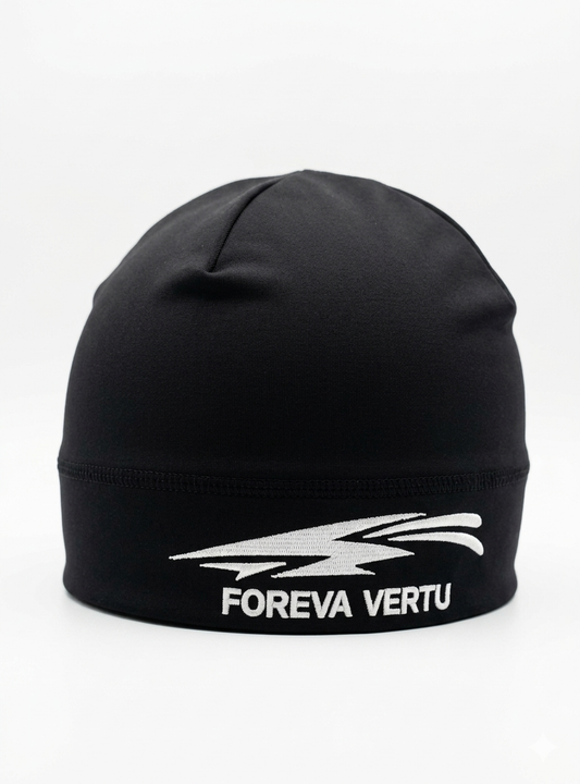 Foreva Vertu Black Skull Cap